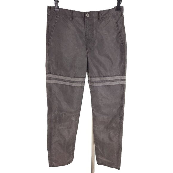 Kanghyuk Readymade Airbag Oil Washed Trousers Size 48 US M Mens Gray Pant $1175 - Picture 2 of 16